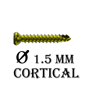 1.5 mm Cortical Non Locking Screw