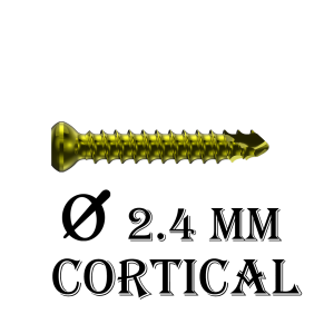 2.4 mm Cortical Non Locking Screw
